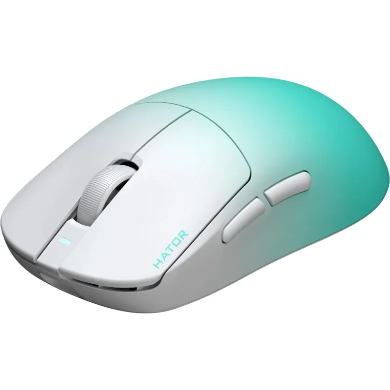Комп'ютерна миша Hator Quasar 3 Ultima 8K Wireless White/Mint (HTM761)