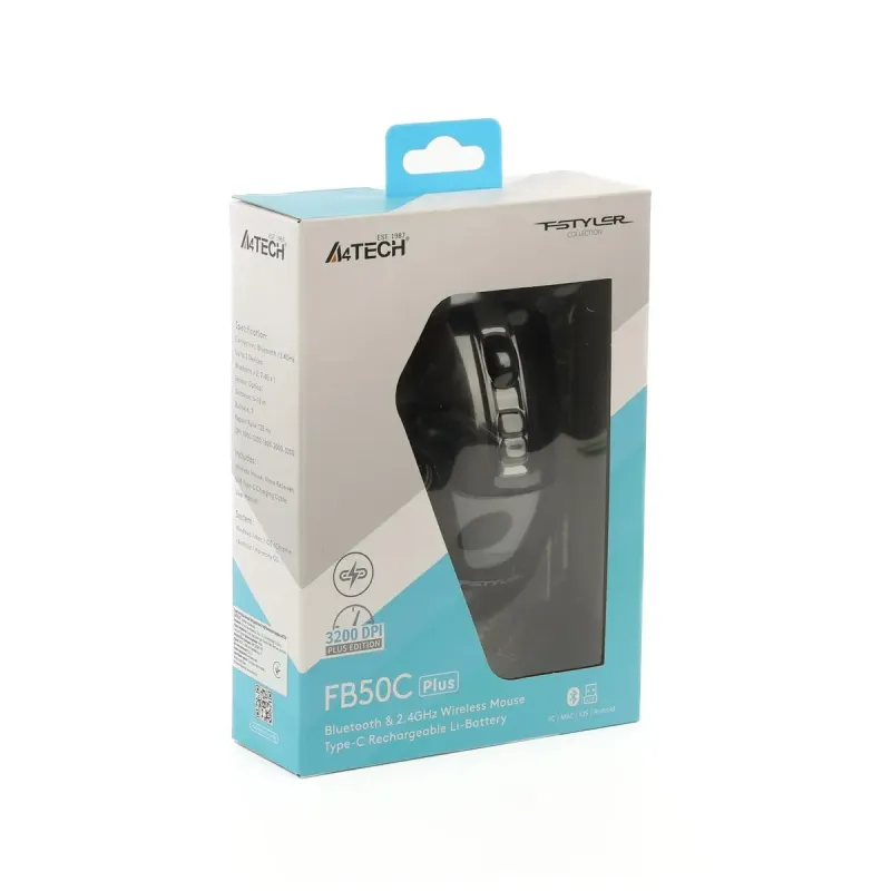 Комп'ютерна миша A4Tech FB50C Plus (Black)