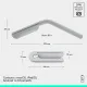Компьютерная мышь Logitech Mobi Fold Bluetooth Off-White (910-007631)