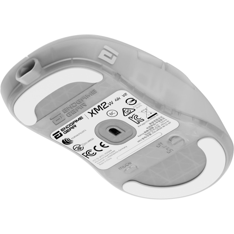 Комп'ютерна миша Endgame Gear XM2w 4k v2 Wireless White Frost (PGW-EG-MOU-082)