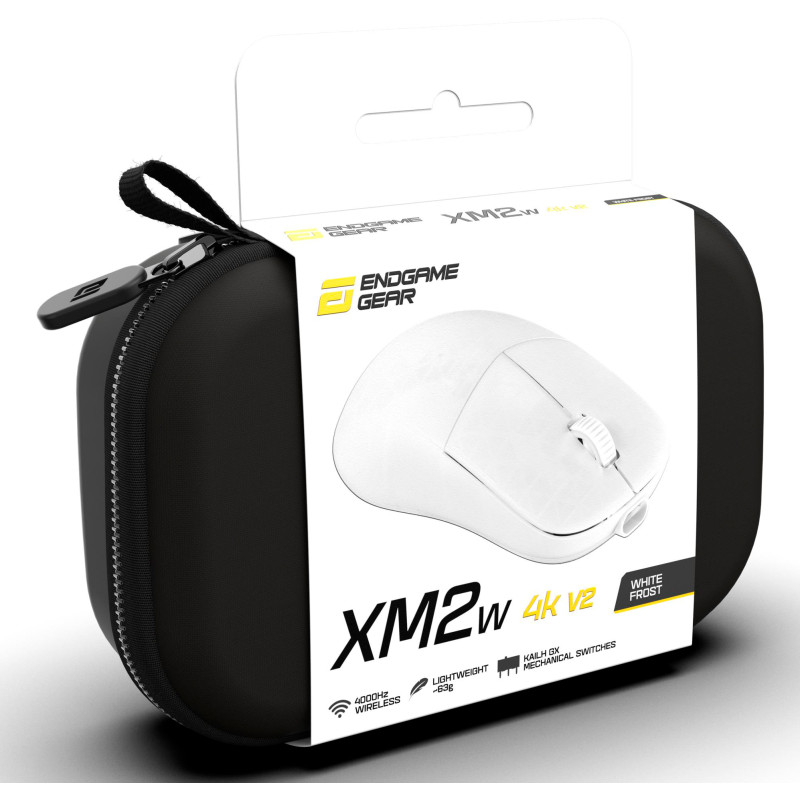 Комп'ютерна миша Endgame Gear XM2w 4k v2 Wireless White Frost (PGW-EG-MOU-082)
