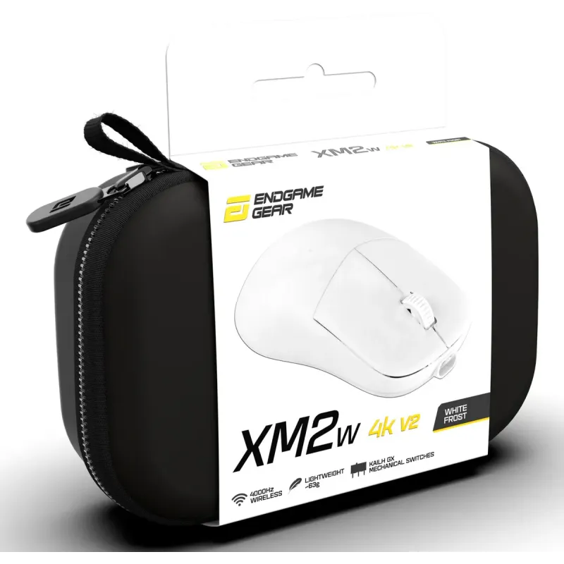 Компьютерная мышь Endgame Gear XM2w 4k v2 Wireless White Frost (PGW-EG-MOU-082)