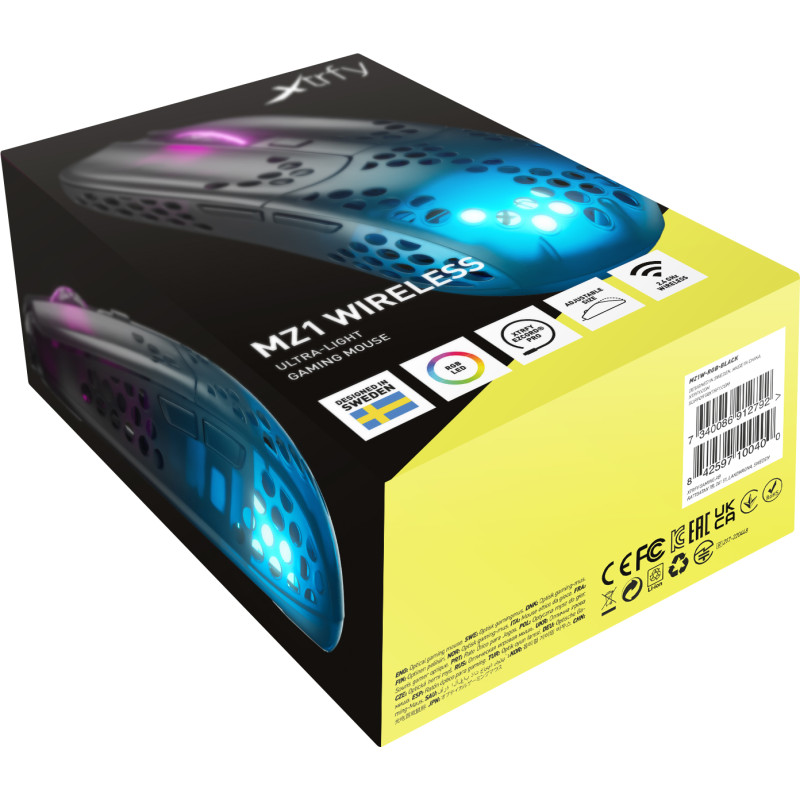 Xtrfy MZ1 RGB WL Black (MZ1W-RGB-BLACK)