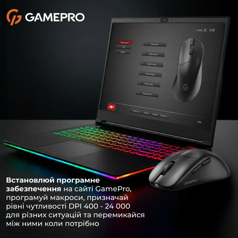 Комп'ютерна миша Gamepro GM096B