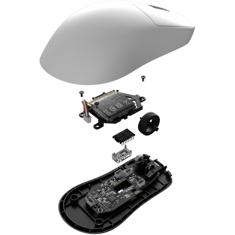 Комп'ютерна миша Endgame Gear OP1w 4k v2 Wireless White (PGW-EG-MOU-072)