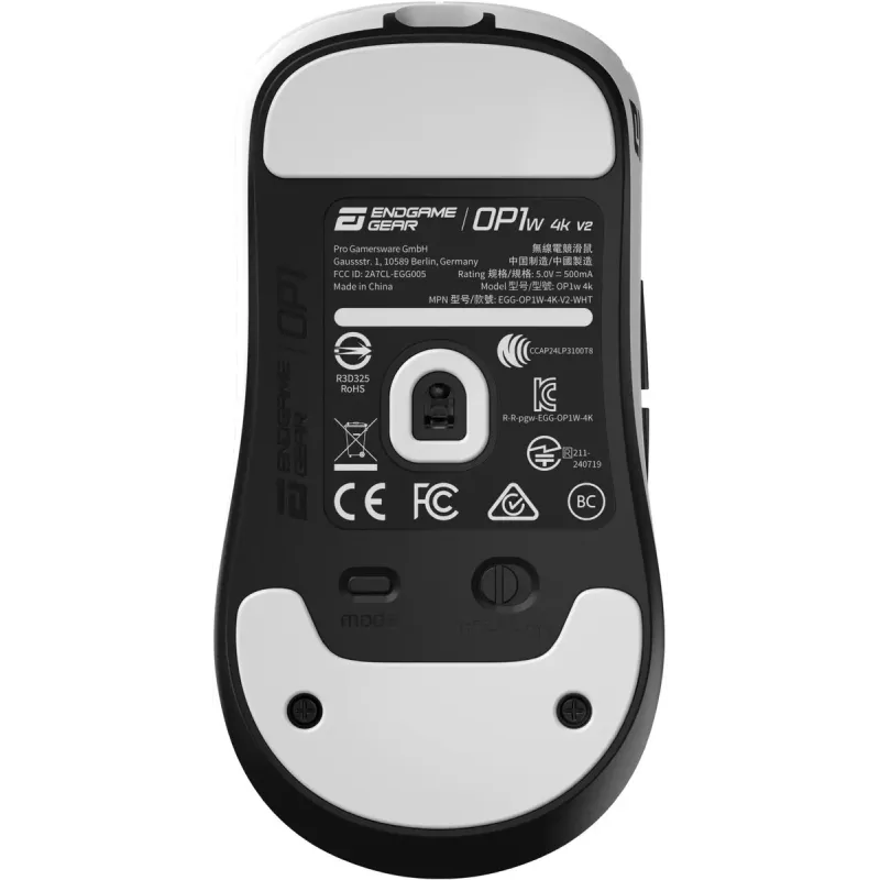 Компьютерная мышь Endgame Gear OP1w 4k v2 Wireless White (PGW-EG-MOU-072)