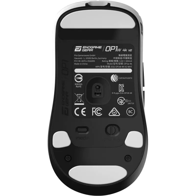 Компьютерная мышь Endgame Gear OP1w 4k v2 Wireless White (PGW-EG-MOU-072)