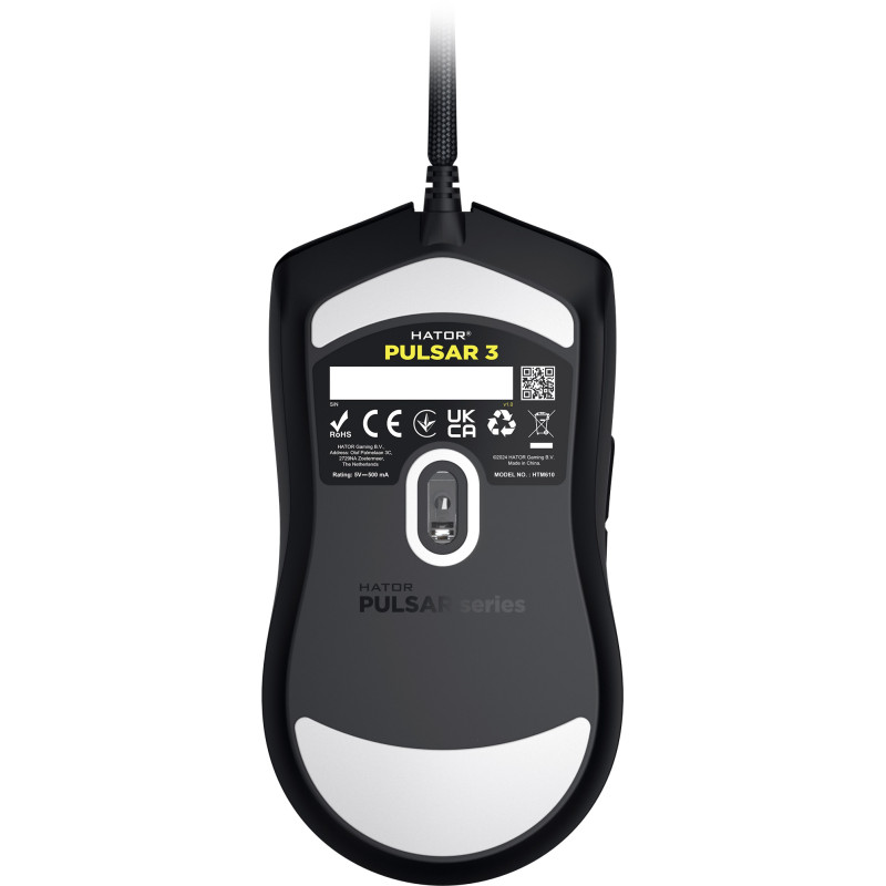 Комп'ютерна миша HATOR Pulsar 3 Black (HTM610)