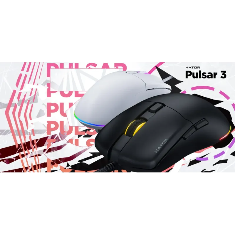 Компьютерная мышь HATOR Pulsar 3 Black (HTM610)