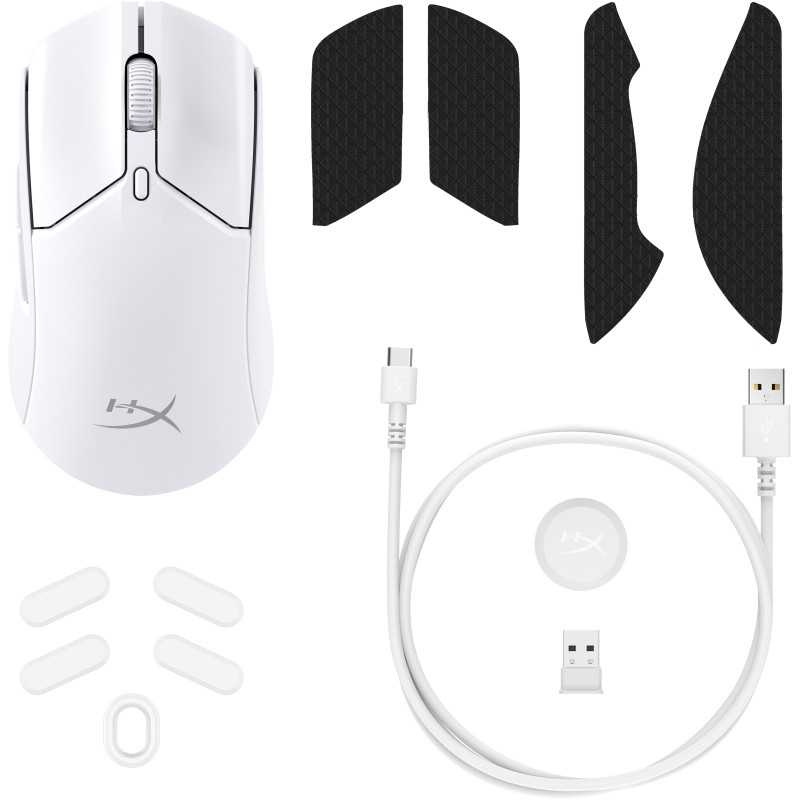 Компьютерная мышь HyperX Pulsefire Haste 2 Wireless White (6N0A9AA)