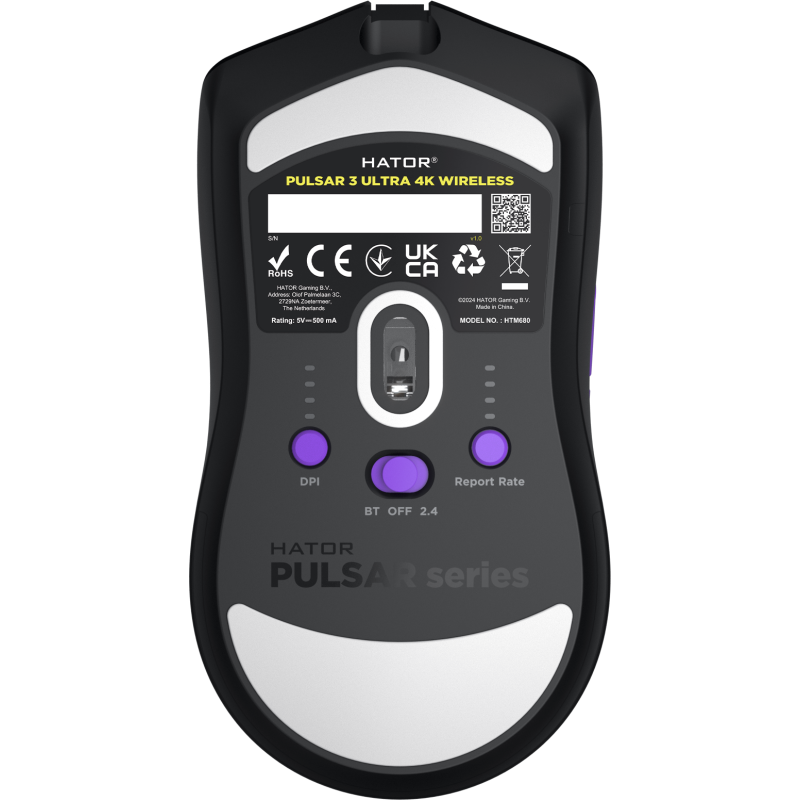 HATOR Pulsar 3 Ultra 4K Wireless Black (HTM680)