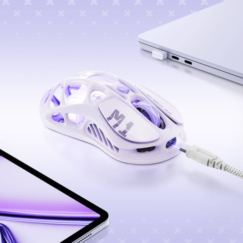 Компьютерная мышь Gravastar Mercury M1 Pro BT/WL/USB Lavender Purple (GRAVASTARM1PRO_PL)