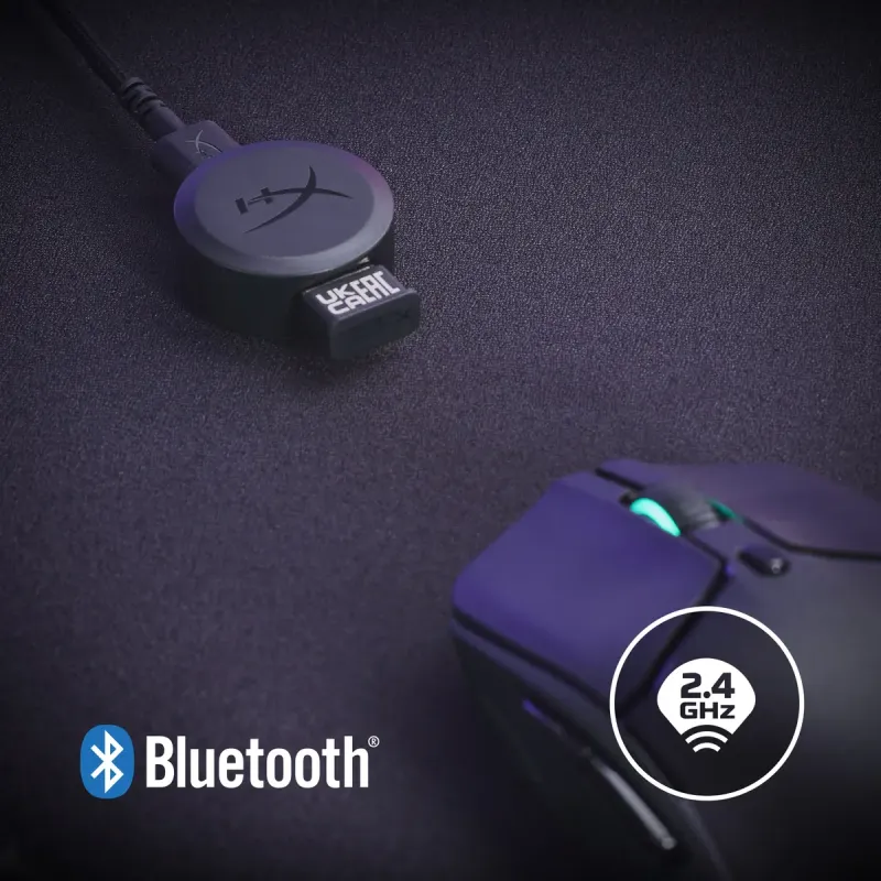 Комп'ютерна миша HyperX Pulsefire Haste 2 Wireless Black (6N0B0AA)