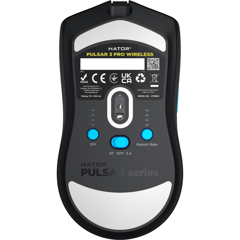 Компьютерная мышь HATOR Pulsar 3 PRO Wireless Black (HTM640)