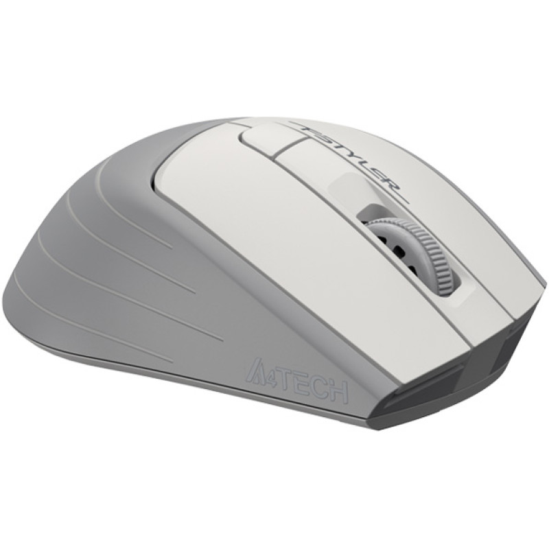 Компьютерная мышь A4Tech Fstyler FG30S Wireless Grey/White