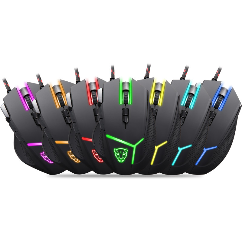 Компьютерная мышь Motospeed V18 RGB USB Black (mtv18b)