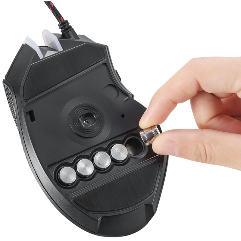 Компьютерная мышь Motospeed V18 RGB USB Black (mtv18b)