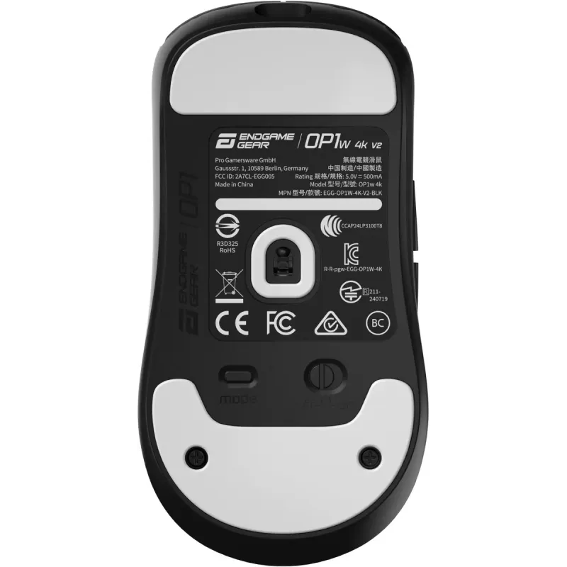 Компьютерная мышь Endgame Gear OP1w 4k v2 Wireless Black (PGW-EG-MOU-071)