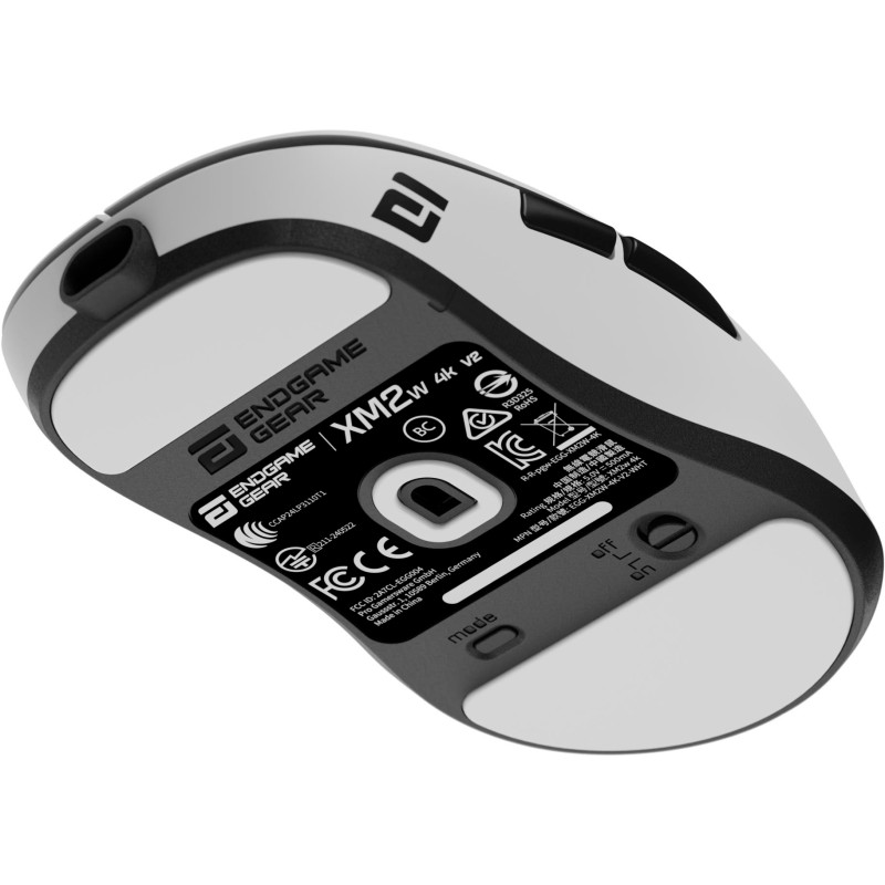 Комп'ютерна миша Endgame Gear XM2w 4k v2 Wireless White (PGW-EG-MOU-080)