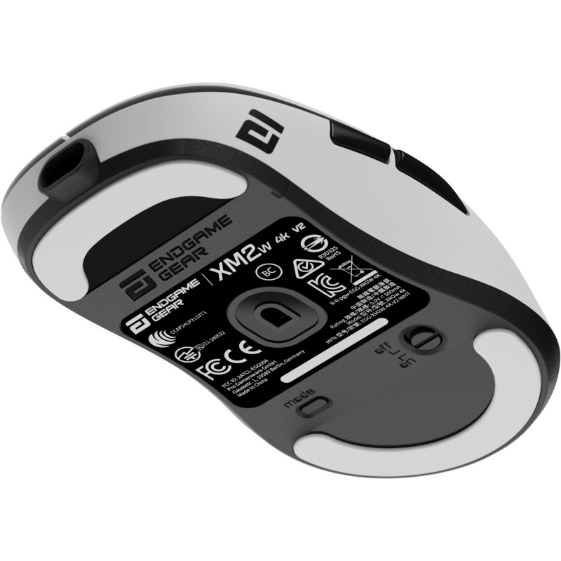 Комп'ютерна миша Endgame Gear XM2w 4k v2 Wireless White (PGW-EG-MOU-080)