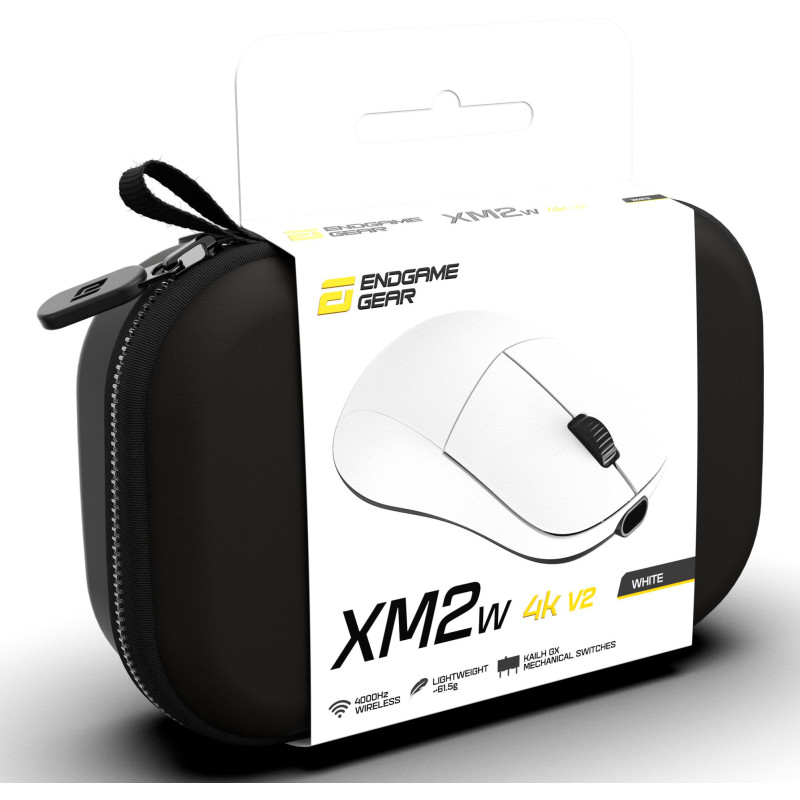 Комп'ютерна миша Endgame Gear XM2w 4k v2 Wireless White (PGW-EG-MOU-080)