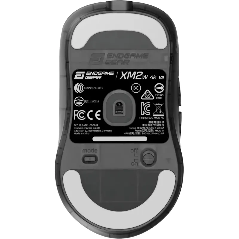 Компьютерная мышь Endgame Gear XM2w 4k v2, Dark Frost (PGW-EG-MOU-081)