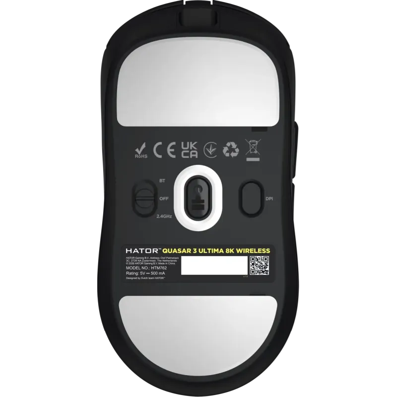 Компьютерная мышь HATOR Quasar 3 ULTIMA 8K Wireless Black (HTM762)