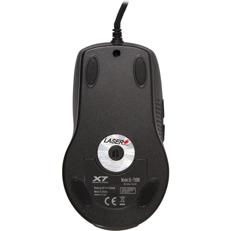 Компьютерная мышь A4Tech XL-750BK Black