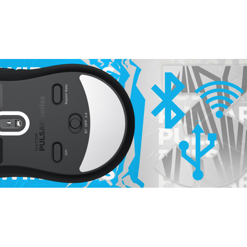 HATOR Pulsar 3 Wireless White (HTM631)