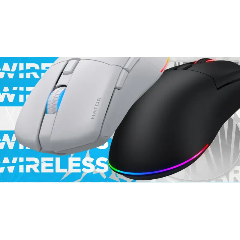 Компьютерная мышь HATOR Pulsar 3 Wireless White (HTM631)
