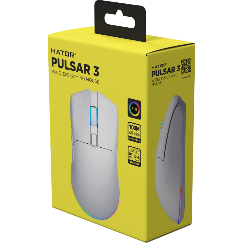 HATOR Pulsar 3 Wireless White (HTM631)