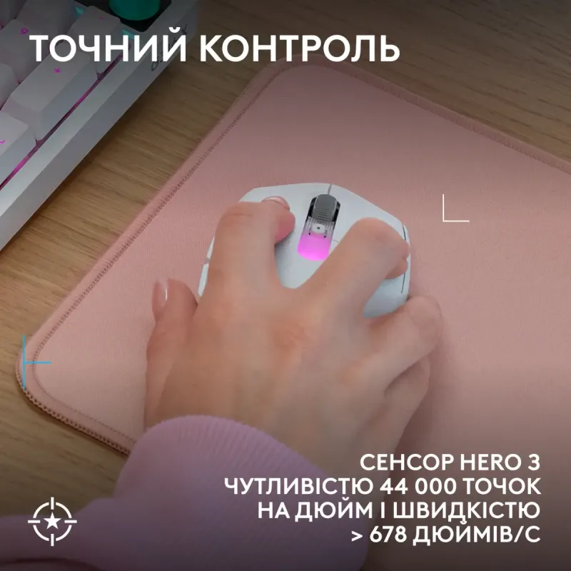 Компьютерная мышь Logitech G305 X Superlight White (910-007747)