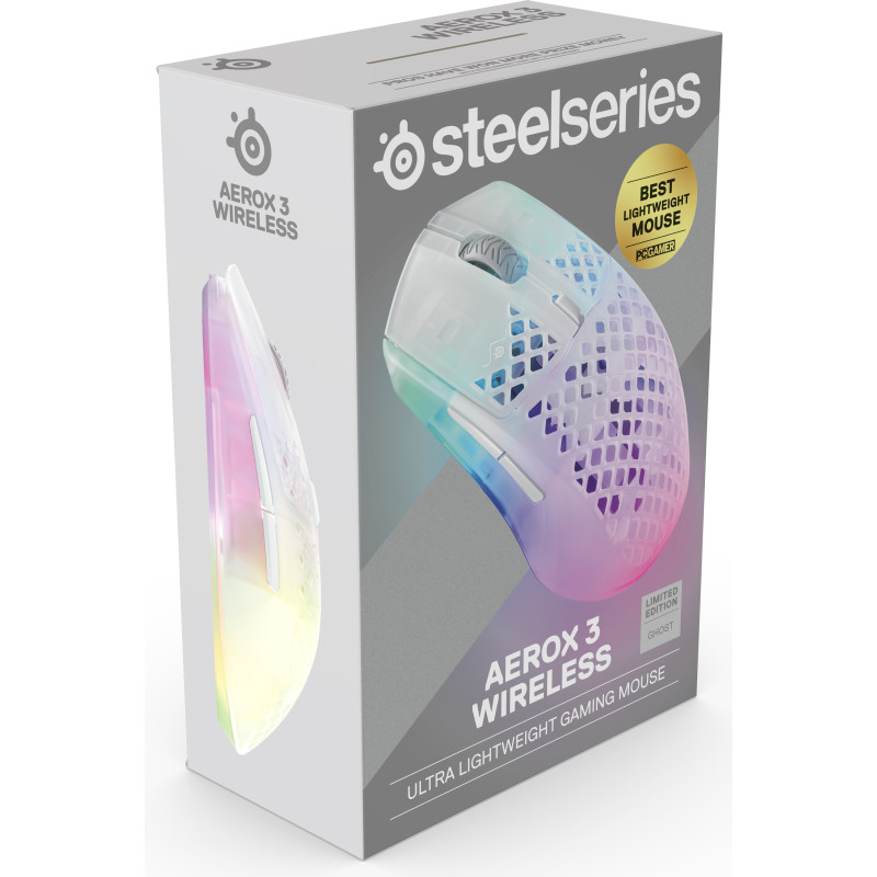 SteelSeries Aerox 3 WL Ghost (62610)