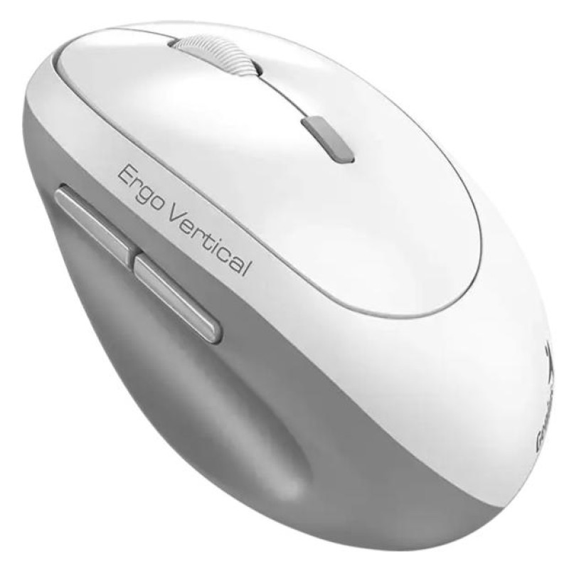 Компьютерная мышь Genius Ergo 8350S AI Silent Wireless White (31030041401)