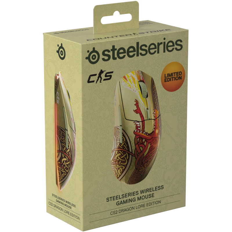 Комп'ютерна миша SteelSeries CS2 Dragon Lore Wireless (62614)