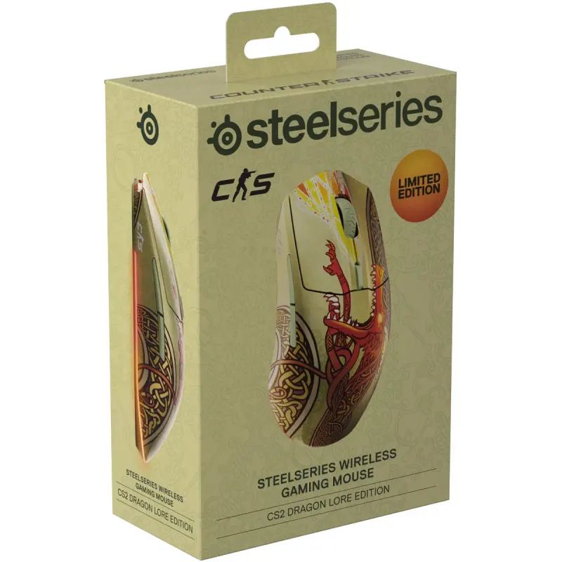 Комп'ютерна миша SteelSeries CS2 Dragon Lore Wireless (62614)