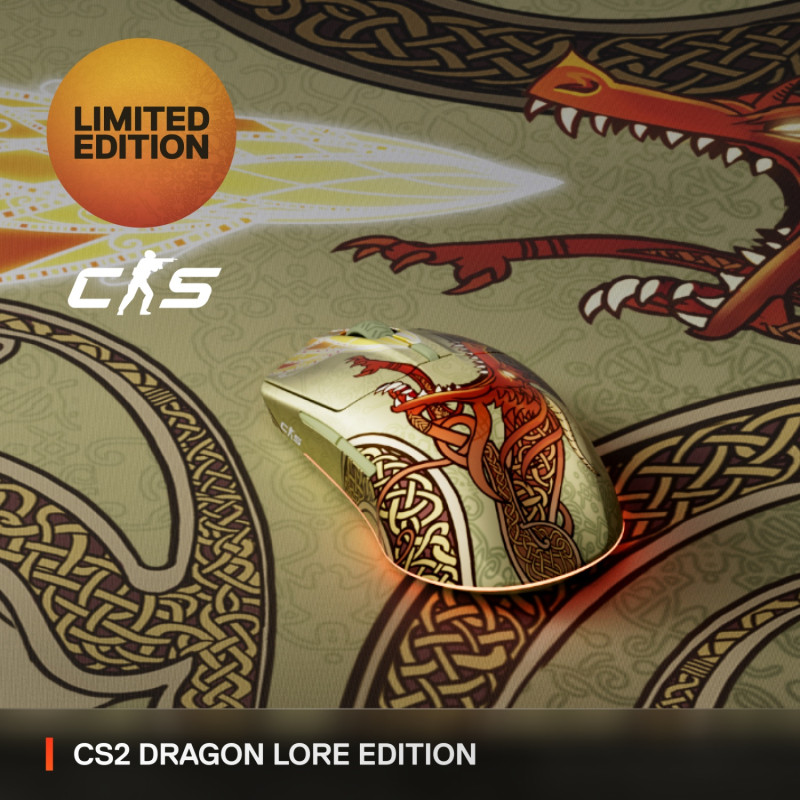 Комп'ютерна миша SteelSeries CS2 Dragon Lore Wireless (62614)