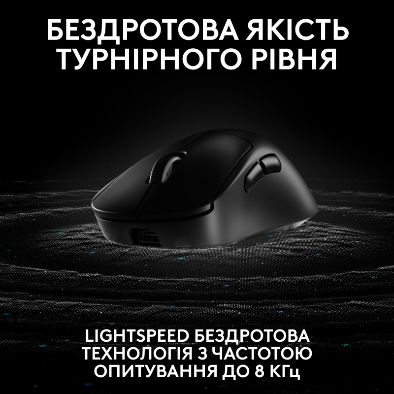 Компьютерная мышь Logitech Pro X Superlight 2 Dex Black (910-007357, 910-007359)