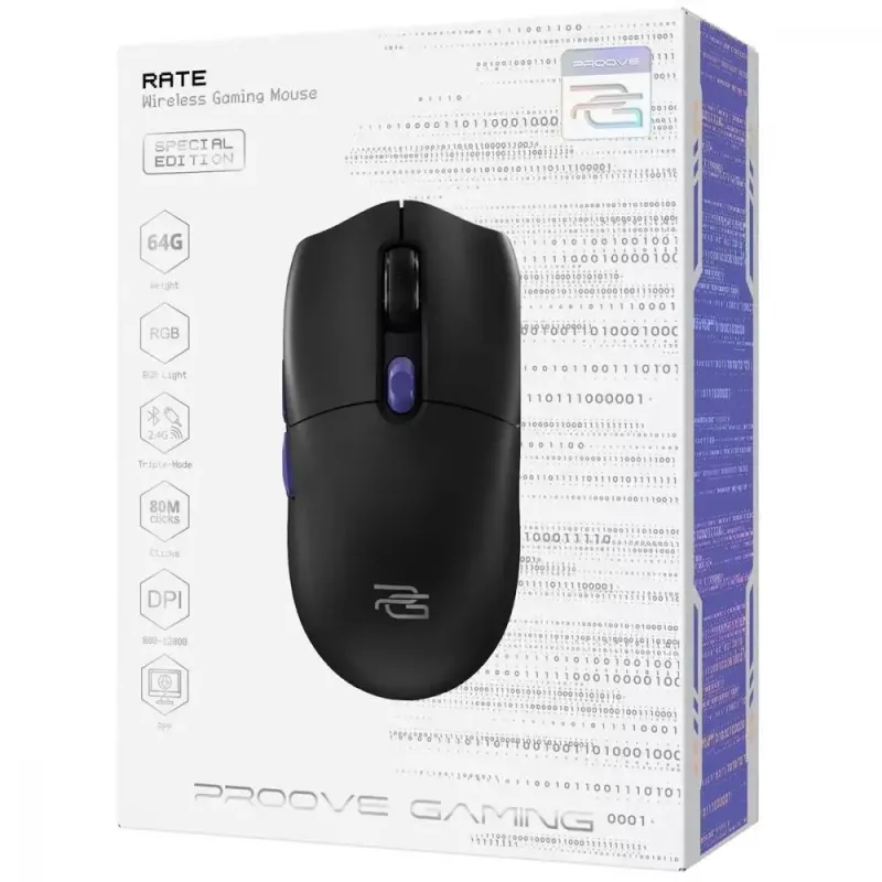 Компьютерная мышь Proove Rate Special Edition Black (CMRTWRS03001)