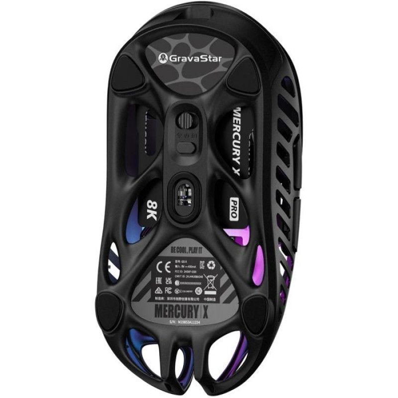 Компьютерная мышь Gravastar Mercury X Black (GSX_BLK)