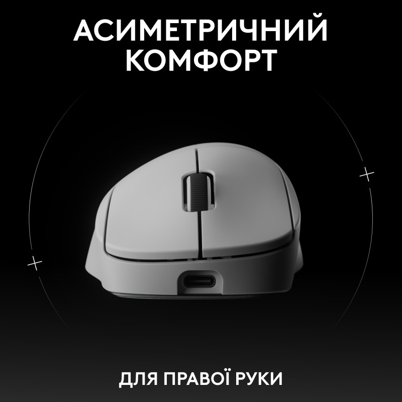 Компьютерная мышь Logitech Pro X Superlight 2 Dex White (910-007363, 910-007365)