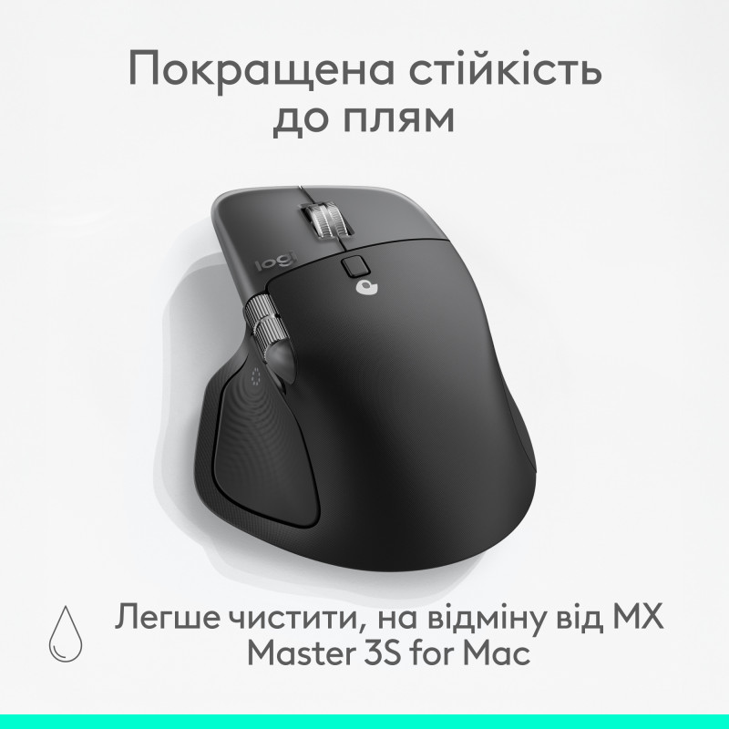 Комп'ютерна миша Logitech MX Master 4 для Mac Space Black (910-007577, 910-007575)