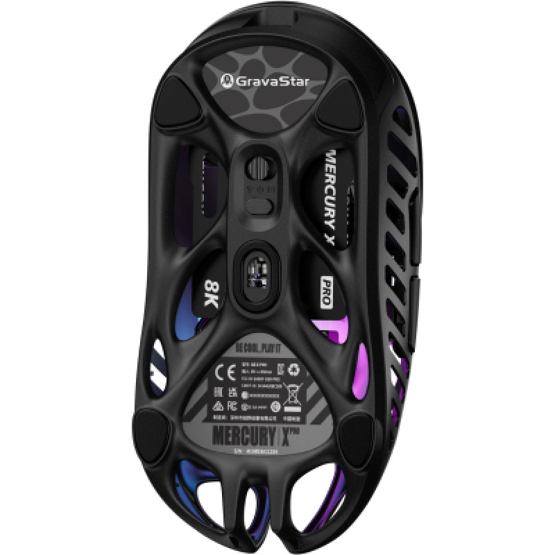 Комп'ютерна миша Gravastar Mercury X Pro 8K Black (GSXPRO_BLK)