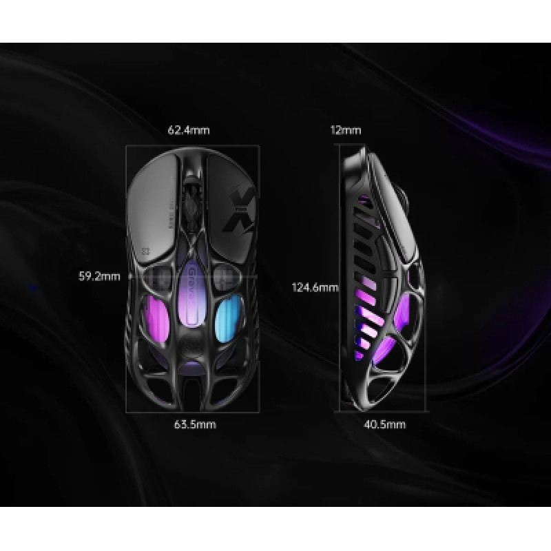 Комп'ютерна миша Gravastar Mercury X Pro 8K Black (GSXPRO_BLK)