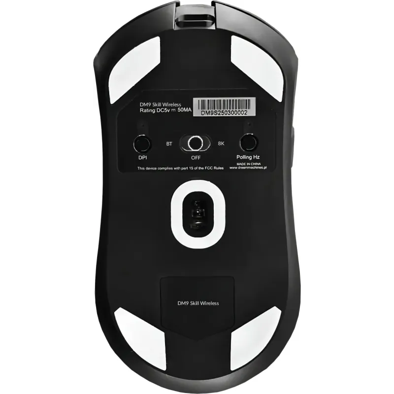 Комп'ютерна миша Dream Machines DM9 Skill WL/BT/USB Black (DM9_SKILL_WIRELESS)