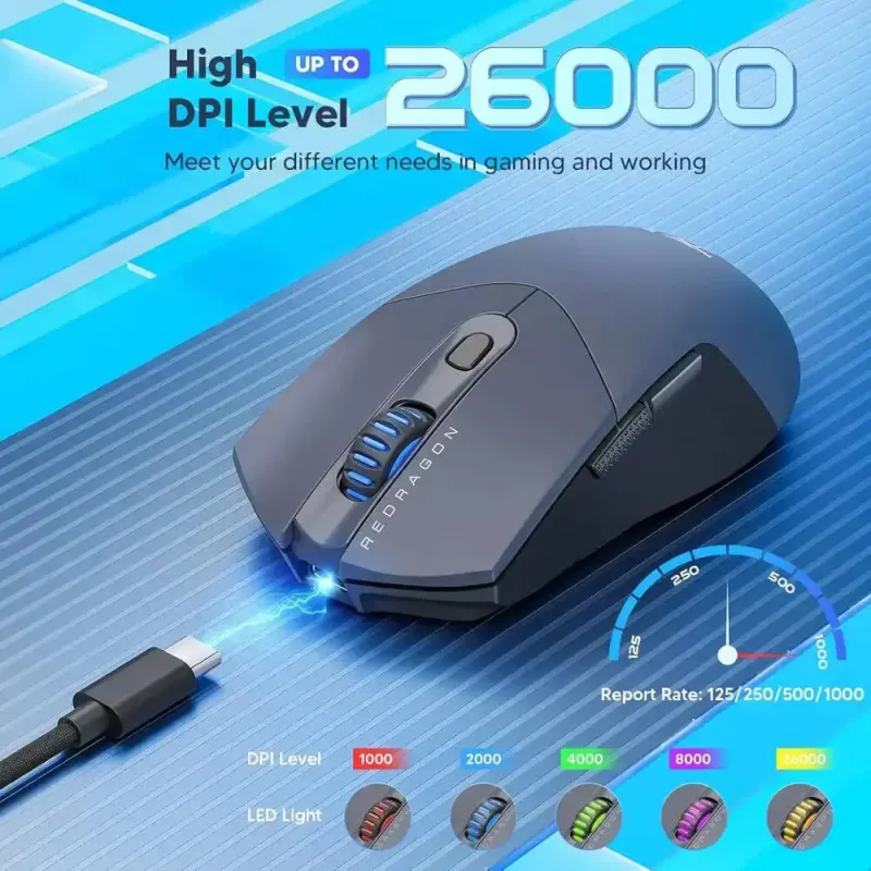 Комп'ютерна миша Redragon ST4R Pro M917GB-PRO Black (72209)