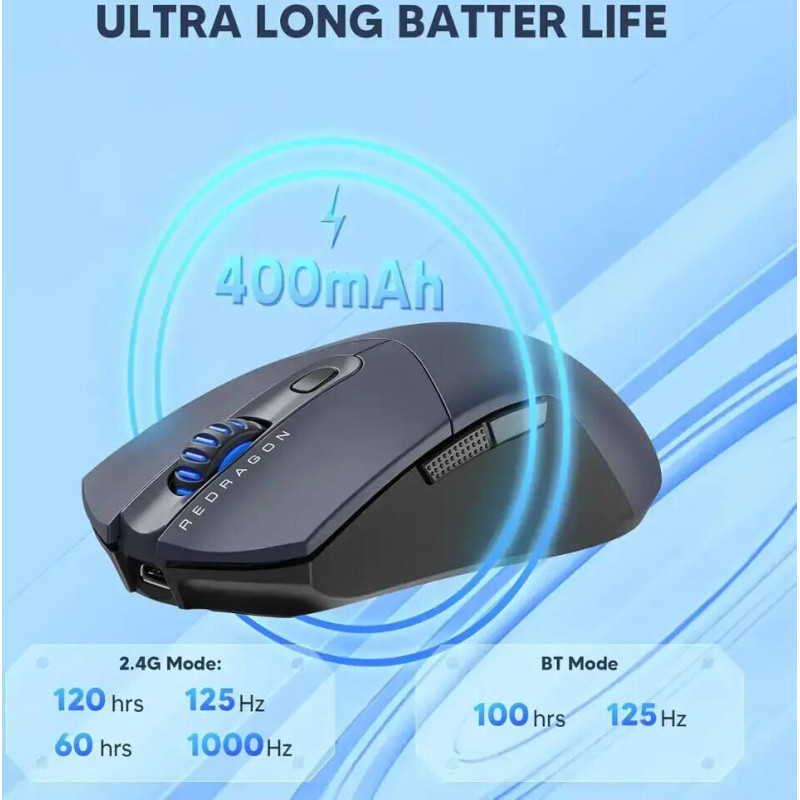 Компьютерная мышь Redragon ST4R Pro M917GB-PRO Black (72209)