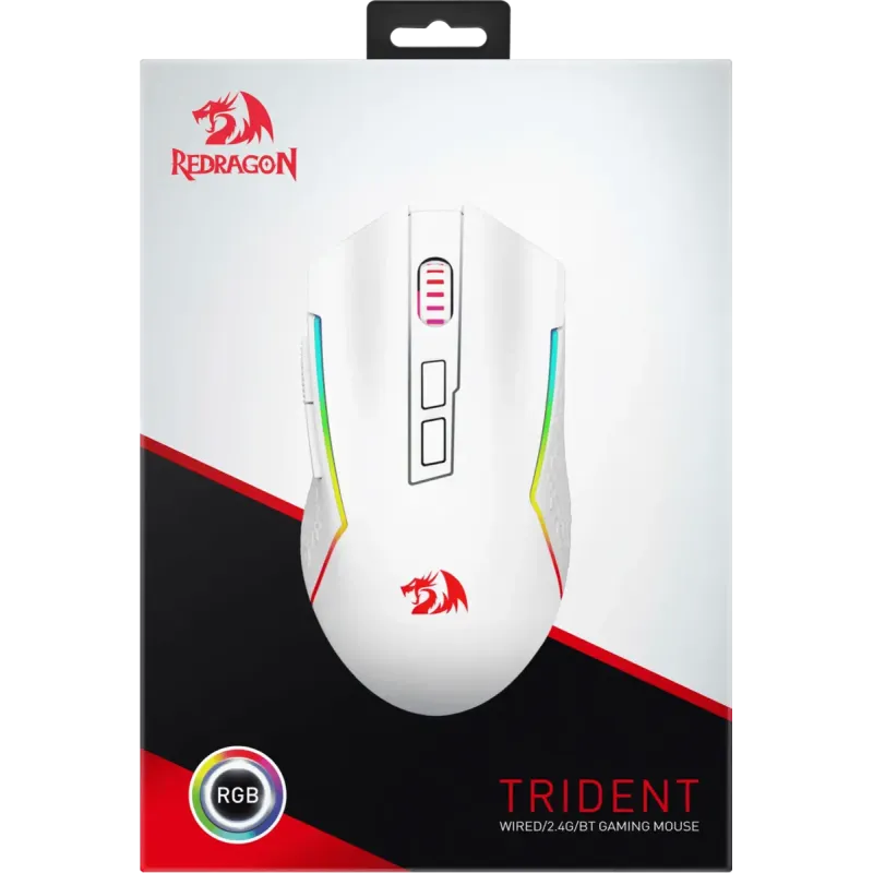 Комп'ютерна миша Redragon Trident White (71864)