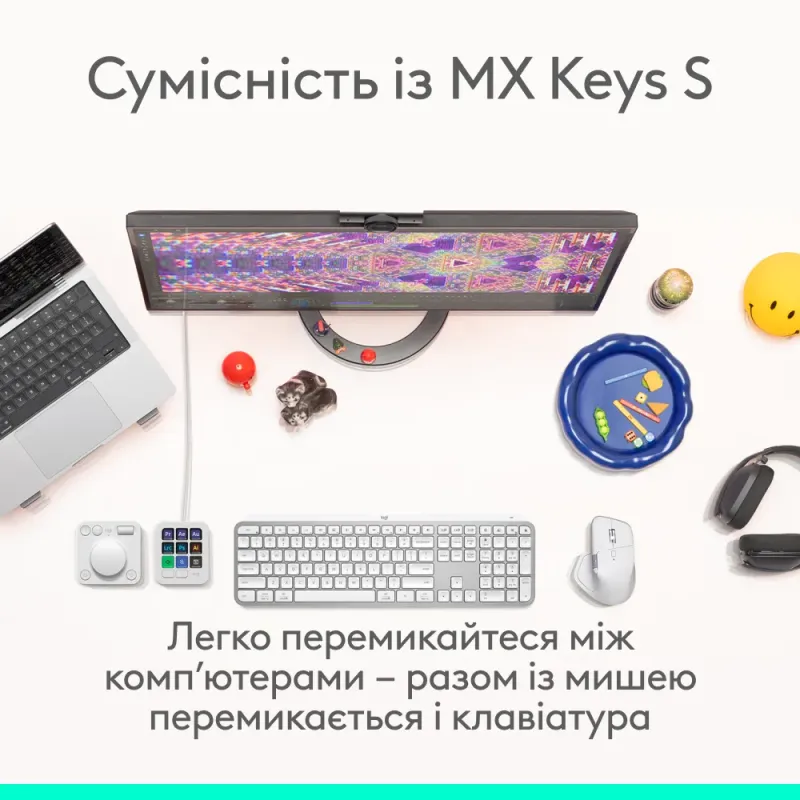 Комп'ютерна миша Logitech MX Master 4 Pale Gray (910-007563, 910-007559)