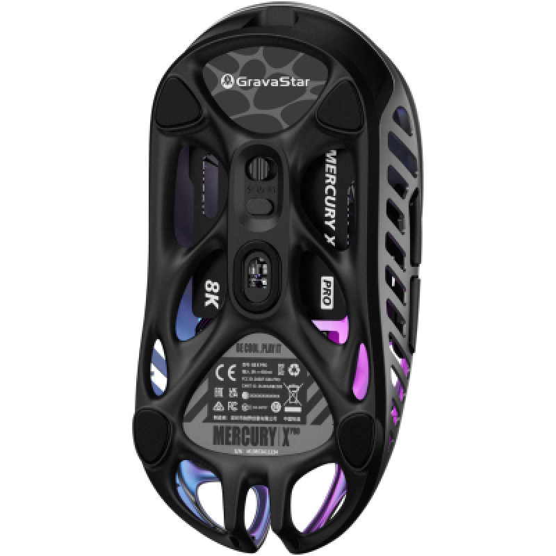 Комп'ютерна миша Gravastar Mercury X Pro 8K Grey (GSXPRO_GRY)